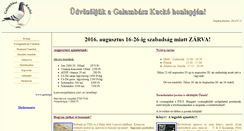 Desktop Screenshot of galambaszkucko.hu